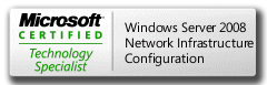 MCTS 70-642 Microsoft Certified Technology Specialist Windows Server 2008 Network Infrastructure, Configuring